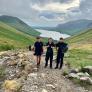 Pupils walking up mountains as part of the Three Peaks Challenge to raise money for charity thumbnail