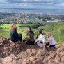 Pupils enjoying the views from Arthur's Seat on a History and Politics trip to Edinburgh thumbnail