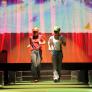 Pupils walking down the catwalk dressed as Mario and Luigi in the Fenwick Fashion thumbnail