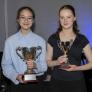 Winners of the Young Musician of the Year Finals with their winning trophies in the Sarah Abraham Recital Hall thumbnail