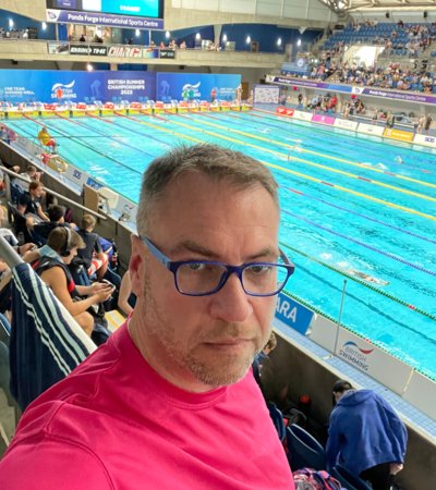 Janko Gojkovic at the Swimming British Summer Championships