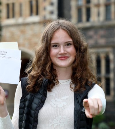 British Fencing Athlete Keira on A-Level Results Day