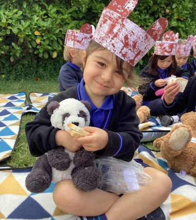 Prep School News   Nursery   Teddy Bears picnic   portrait 