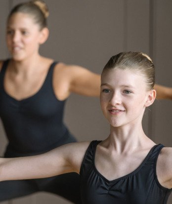 Prep School pupils enjoying dancing in a Ballet Class