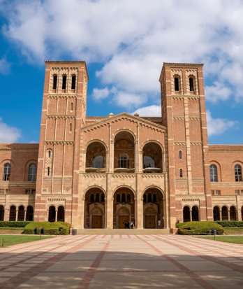 UCLA Royce Hall building on a sunny day