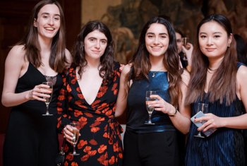  Old Brightonians reconnecting at a Universities Dinner 