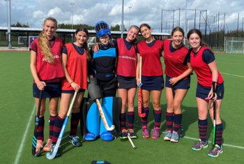  Williams pupils happy after playing House Hockey together 