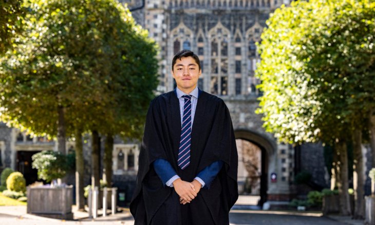  Head of School Shaun portrait in the Quad 