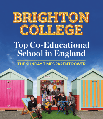  Poster of Brighton College named Top Co-Educational School in England by Sunday Times Parent Power 