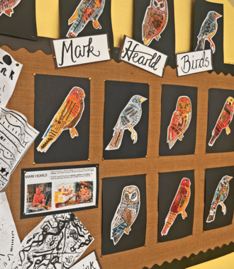  Prep School News   Arts   Birds portrait  