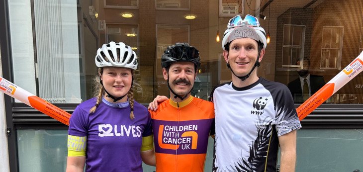  Teachers from Brighton College Prep Schools cycling around all the Prep Schools to raise money for Charity 