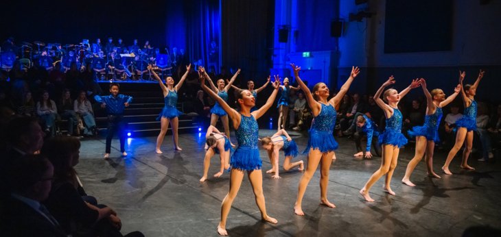  Prep School performance on stage in the Great Hall as part of Strictly Come Dancing 