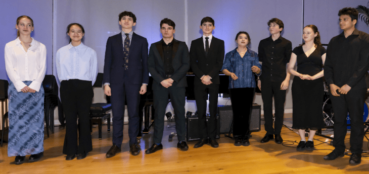  Young Musician of the Year Finalists in the Sarah Abraham Recital Hall 