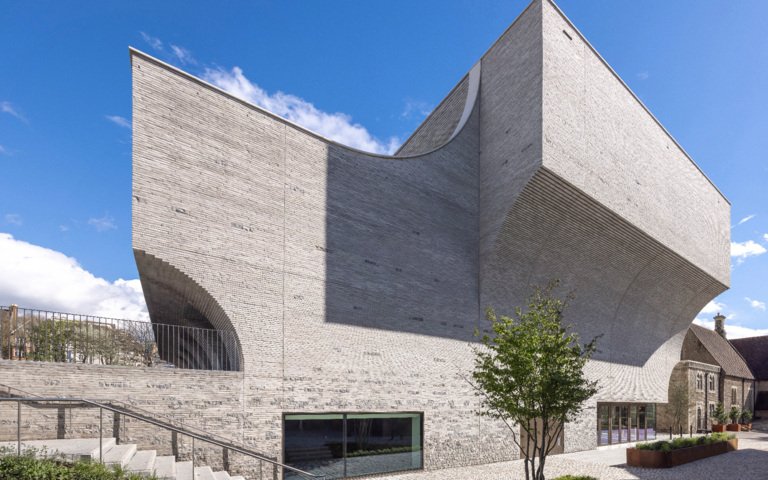  Side of the Richard Cairns Building in the sunshine 